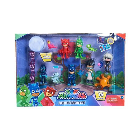 PJ Masks Deluxe Figure Set, 16 Count | SIDAKK Distributors | Best ...