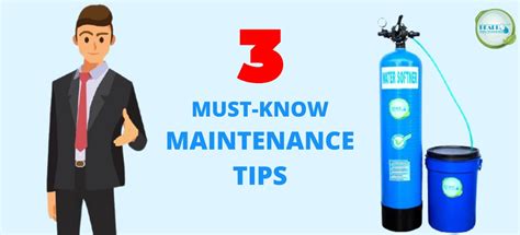 3 Must Know Maintenance Tips For A Water Softener