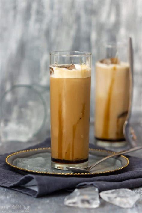 1-Minute Iced Caramel Latte Recipe