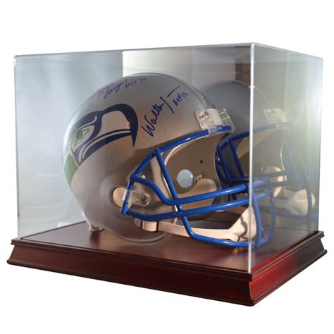 Football Helmet Cherry Wood Base Display Case | Free Shipping ...