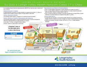 Su Guía a Lehigh Valley Health Network–Muhlenberg