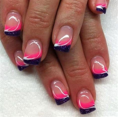 12+ Gel Nails French Tip Designs & Ideas 2016 | Fabulous Nail Art Designs