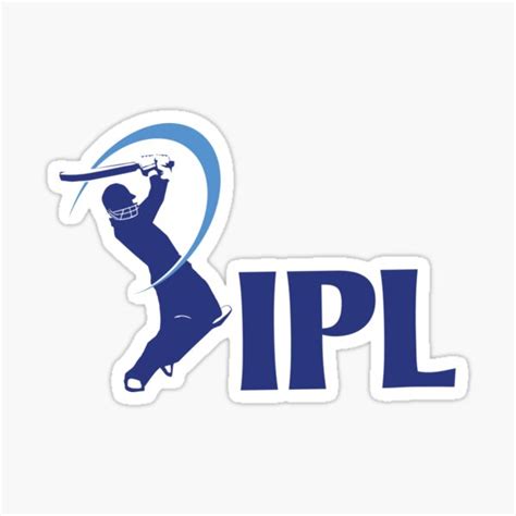 "Indian Premier league custom sticker" Sticker for Sale by Elitefly ...