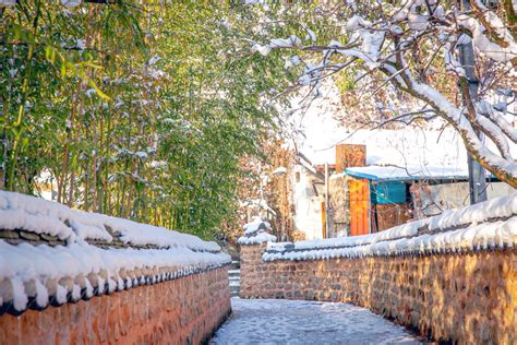 ‘Snowscape’ Photo Spots in Jeonju Hanok Village