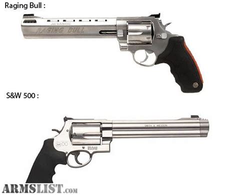 ARMSLIST - Want To Buy: WTB or Trade for Taurus Raging Bull 500