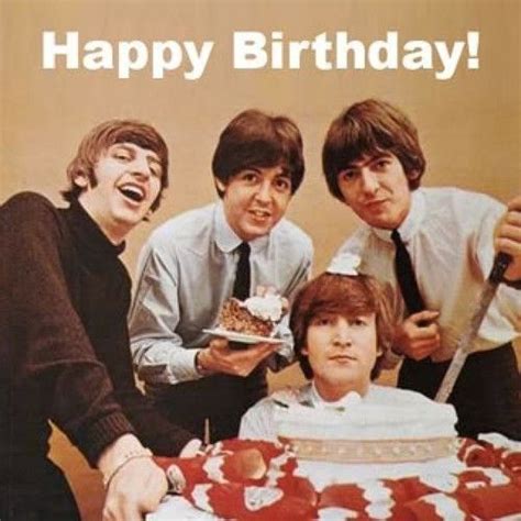 $4.95 - Beatles 25 - 8 X 10 Tee Shirt Iron On Transfer Happy Birthday # ...