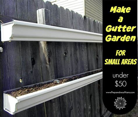 How to Build a Gutter Garden | PreparednessMama