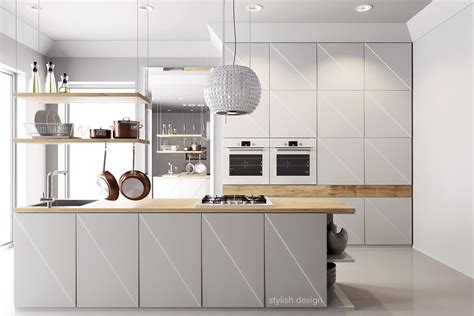 25 White And Wood Kitchen Ideas