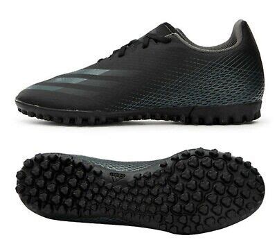 Adidas Men X GHOSTED.4 TF Cleats Futsal Black Soccer Boots Casual Spike EG8236 | eBay