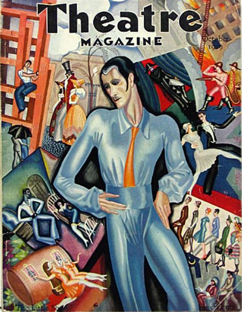 Theatre magazine Oct 1929 Cover - Art Deco Cover art by An… | Flickr