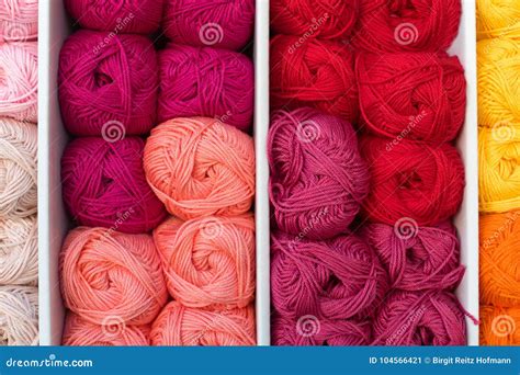 Colorful ball of wool stock image. Image of ball, handcraft - 104566421