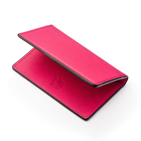 RFID Bifold Credit Card Holder, Pink | Card Holders | SageBrown