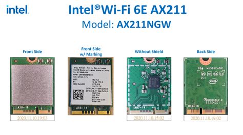 Differences between Intel AX211 vs AX210 WiFi 6E/Bluetooth v5.2 - Intel Community