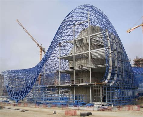 Archinect on Instagram: “Heydar Aliyev Cultural Centre under ...