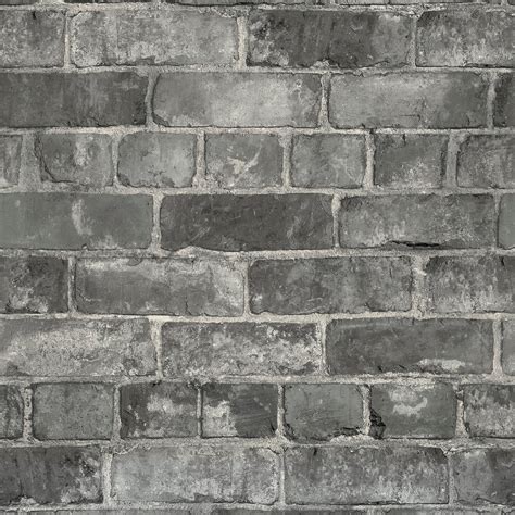 Durham Brick Wallpaper Grey Stone 3D Effect Textured Vinyl - Etsy UK