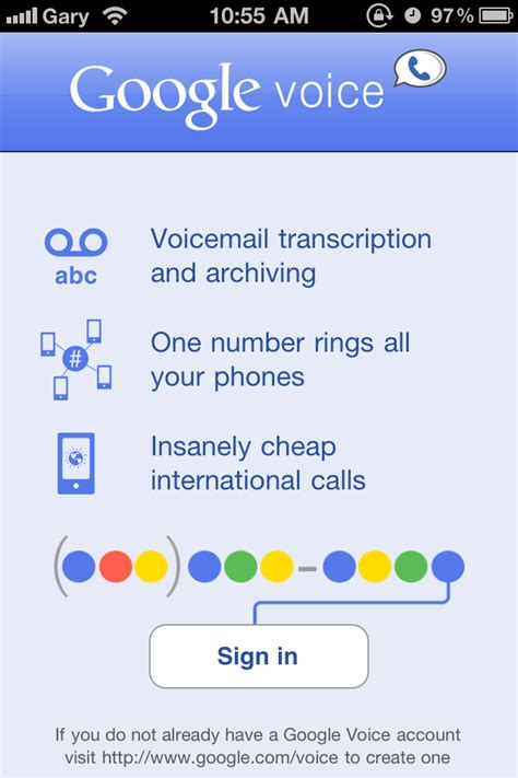 Official Google Voice iPhone App Released • iPhone in Canada Blog