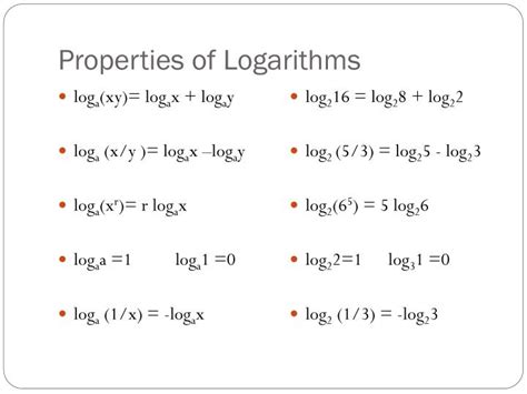 PPT - Logarithmic Functions PowerPoint Presentation - ID:5433842