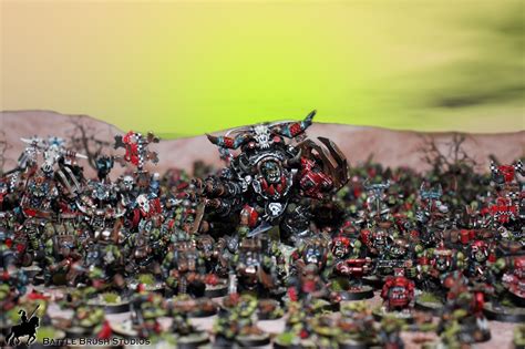 Battle Brush Studios: Showcase: Orks Army Shots