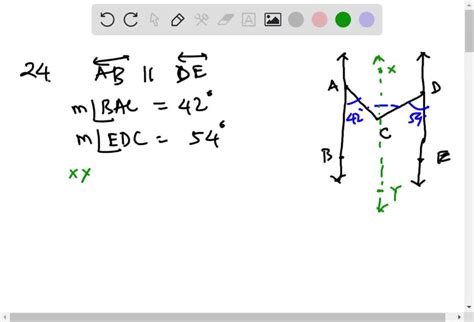 SOLVED:43. Angles between skew lines. Given positions and directions of two skew lines (A B and ...