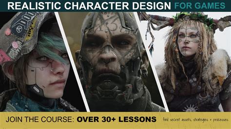 ArtStation - Realistic Character Design for Games | Tutorials