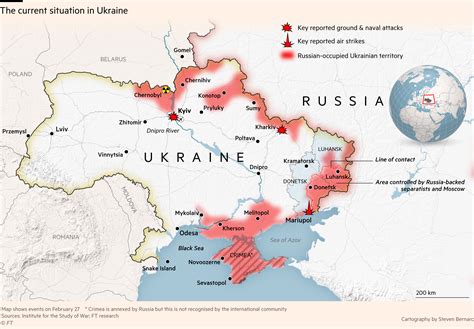 Russia Ukraine Conflict Map