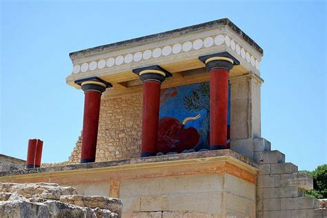 Red Minoan columns by james.c.taylor, via Flickr | Ancient greek ...