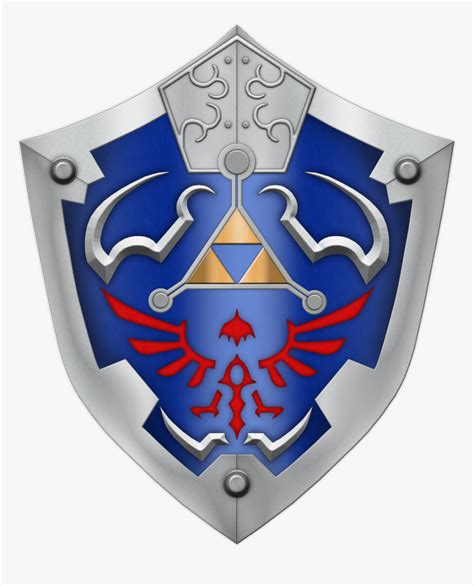 Hylian Shield Png - Legend Of Zelda Shield Drawing, Transparent Png , Transparent Png Image ...