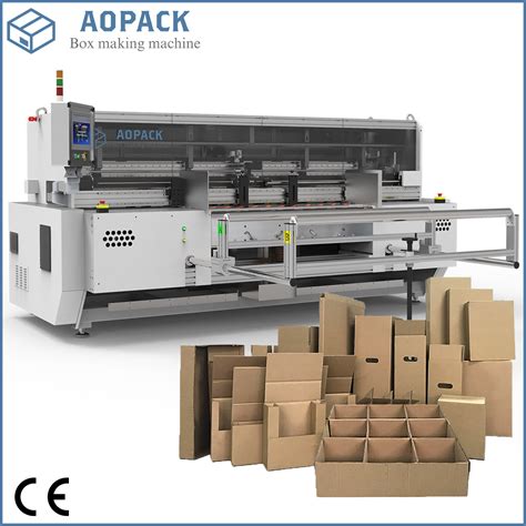 Effortlessly Create Custom Boxes with Aopack Box Making Machine - China ...