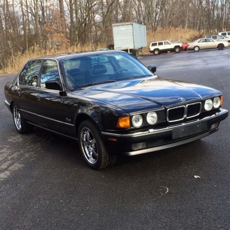 1989 Black BMW 750il (Great Condition) - Classic BMW 7-Series 1989 for sale