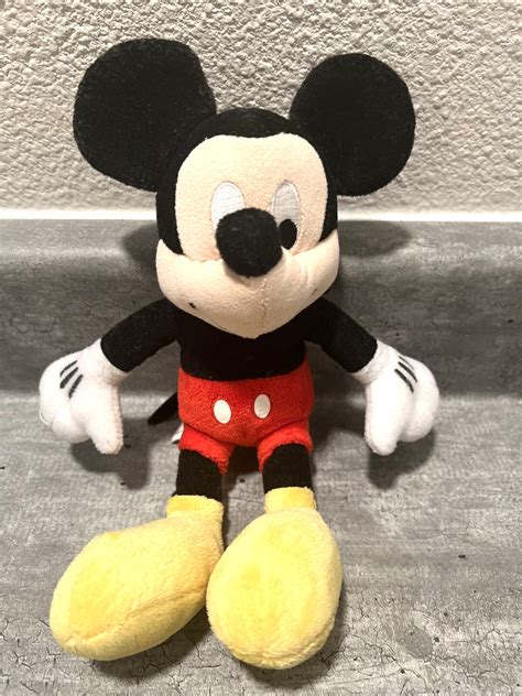 Disney Mickey Mouse Plush Mini Stuffed Animal 9” Cute for Sale - JustDisney