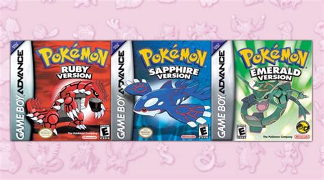 VIDEO: All Version Differences in Pokemon Ruby, Sapphire & Emerald - Pokémon Crossroads