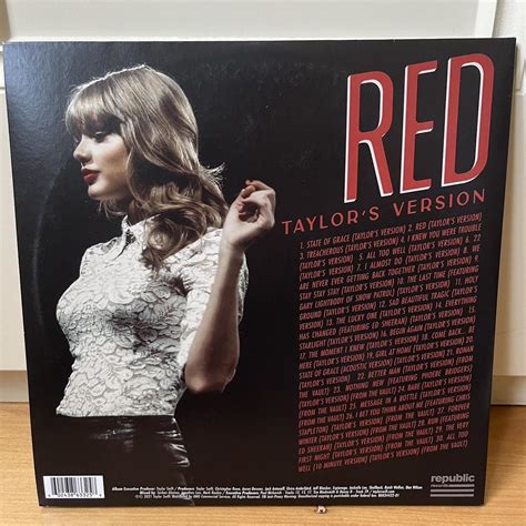 TAYLOR SWIFT RED TV LP In perfect condition, no... - Depop