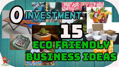 15 INNOVATIVE SUSTAINABLE & ECO FRIENDLY BUSINESS IDEAS – Key Business ...