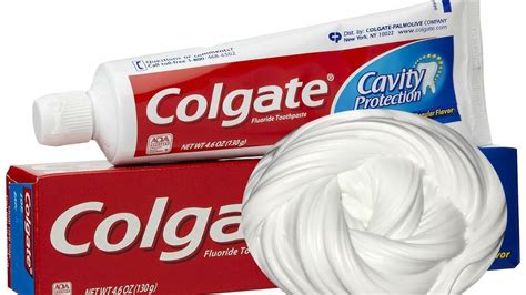 Diy Colgate Toothpaste slime with borax and Glue without oral b ...