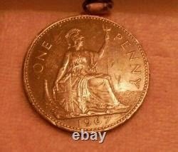 Very Rare One Penny Coin 1967 Elizabeth Ii Good Condition