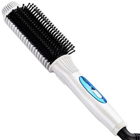 Professional Electric 2 In 1 Hair Styling Brush For Hair Straightening ...