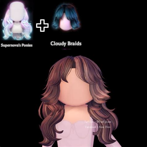 Royale High Hair Combo in 2023 | High hair, Brown hair roblox, Aesthetic roblox royale high outfits