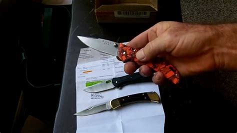 Buck Knives forever warranty, three sent in for warranty and returned - YouTube