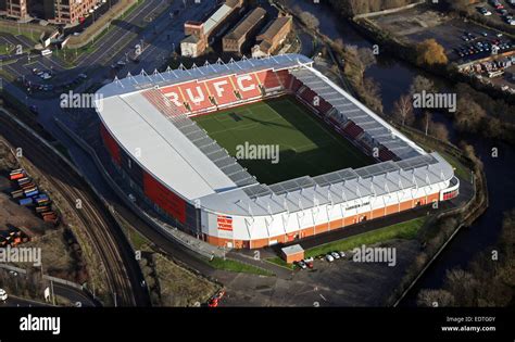 aerial view of Rotherham United FC stadium, UK Stock Photo - Alamy