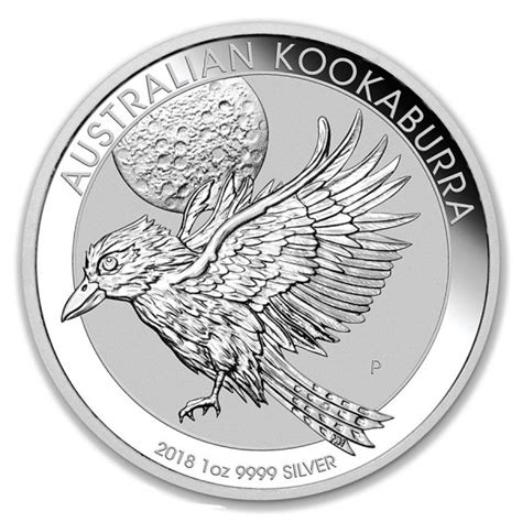 2018 1oz $1 AUD Australian Silver Kookaburra Coin | European Mint