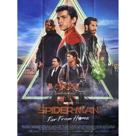 SPIDER-MAN FAR FROM HOME French Movie Poster - 47x63 in. - 2019