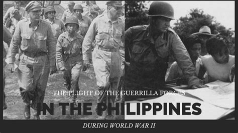 The Plight of the Guerrilla Forces in the Philippines During World War 2 - Pacific Atrocities ...