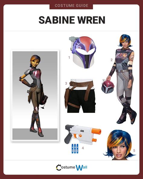 Dress Like Sabine Wren Costume | Halloween and Cosplay Guides