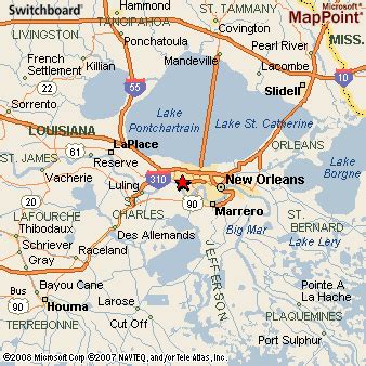 River Ridge, Louisiana Area Map & More