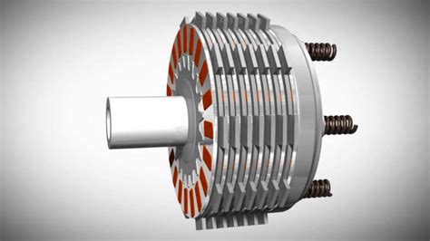 Multiplate Clutch Working Principle 3D Animation