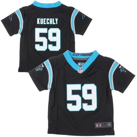 Nike Luke Kuechly Carolina Panthers Infant Black Team Color Game Jersey