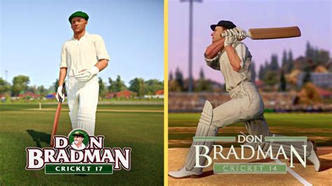 Don Bradman Cricket 17 Vs Don Bradman Cricket 14 | Gameplay & Graphics ...