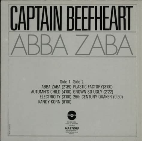 Captain Beefheart Quotes. QuotesGram