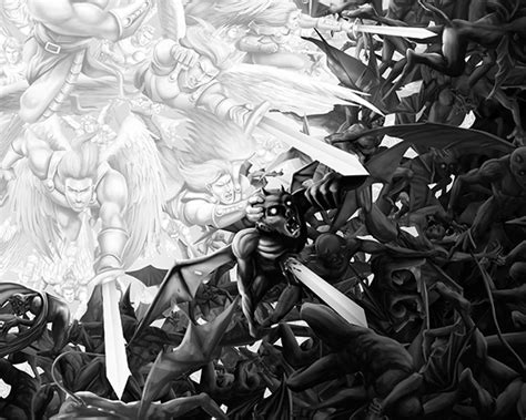 Angels Vs Demons on Behance