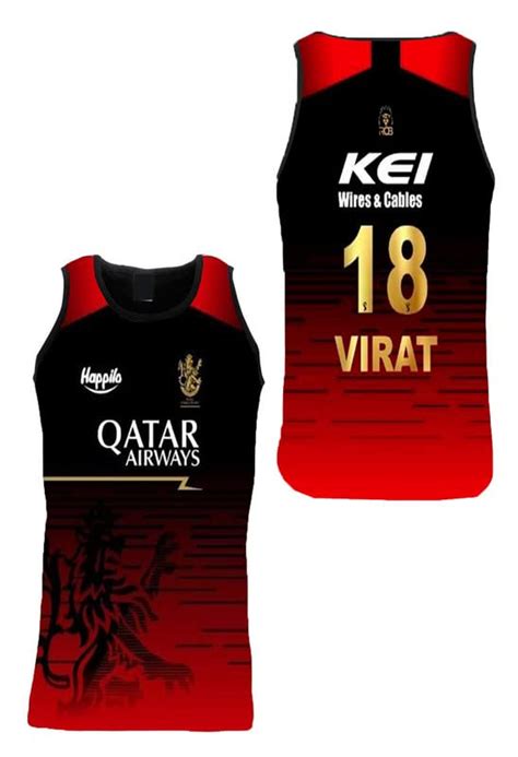 Buy RCB Jersey Virat Kohli 18 2023-2024 for Men & Boys(15-16Years,rcbSL ...